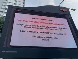 Viral Istri Pasang Billboard Ungkap Suami Selingkuh, Diduga S3 Marketing