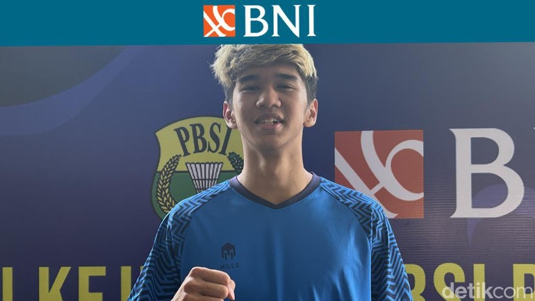 Usai pertandingan, Ayman mengaku kehilangan fokus dalam kekalahan itu. Ia juga mengaku sang ayah, Duta, memang setia menonton dan mendukung langsung aksinya di arena bulutangkis. Foto: detikcom/Mercy Raya