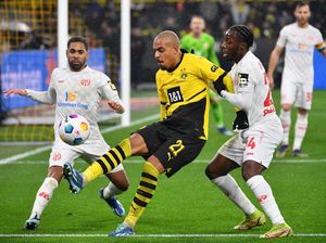 Dortmund Vs Mainz Tuntas 1-1 Dortmund Vs Mainz Tuntas 1-1