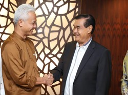 Bertemu Pendeta Niko, Ganjar Dititipi Pesan Jaga Kedamaian Jelang Pemilu