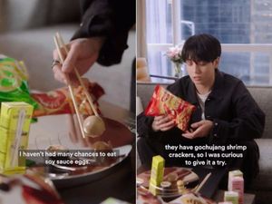 Jungkook BTS Taruh  7 Makanan Favoritnya di Plakat Piring Spotify