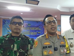 1.549 Personel TNI-Polri Siaga Amankan Libur Natal-Tahun Baru di Jaksel