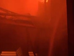 Penampakan Kebakaran di Permukiman Palmerah