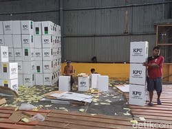 Kebutuhan Logistik Pemilu 2024 di Lamongan Capai 90 Persen