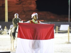 Indonesia Raih Peringkat 3 di Piala Dunia Panahan Berkuda 2023