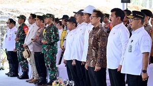 Potret Panglima TNI-Kapolri Dampingi Jokowi Groundbreaking RSUP di IKN