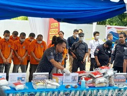 BNN Sulsel Musnahkan Ganja hingga Sabu Senilai Rp 13,5 M