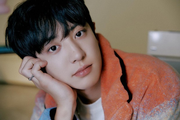 Portrait of EXO's Chanyeol in the concept photo for the single 'Good Enough'