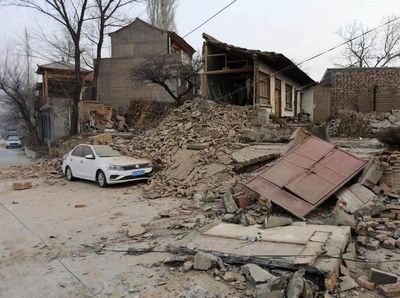 Potret Kerusakan Akibat Gempa M 6,2 di China