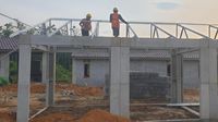 Melihat Wujud Rumah Tahan Gempa buat Tukang Becak Cs di Prabumulih