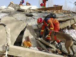 Korban Tewas Gempa China Bertambah Jadi 148 Orang, Ratusan Ribu Ngungsi