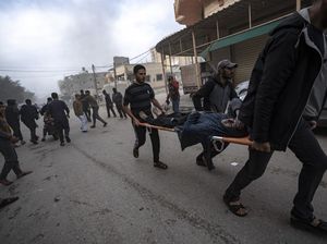 Kamp Pengungsian di Gaza Digempur Rudal Israel, 60 Orang Tewas