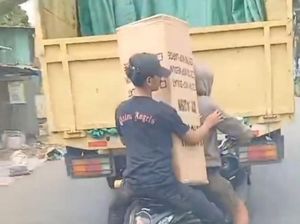 Heboh 2 Pria di Makassar Diduga Curi Barang di Atas Truk, Polisi Selidiki Heboh 2 Pria di Makassar Diduga Curi Barang di Atas Truk, Polisi Selidiki