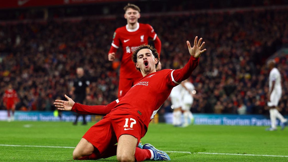 Arsenal berminat merekrut Curtis Jones. (Foto: REUTERS/MOLLY DARLINGTON)