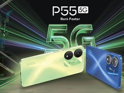 Itel P55 5G, HP Gaming 5G Rp 1,5 Jutaan