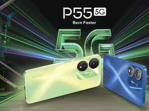 Itel P55 5G, HP Gaming 5G Rp 1,5 Jutaan Itel P55 5G, HP Gaming 5G Rp 1,5 Jutaan