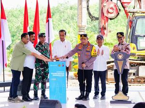 Jokowi Groundbreaking Polres Khusus IKN, Ada Analis IT dan CCTV Semua Sudut