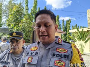 Ratusan Warga Geruduk Polres Cari Pria yang Diduga Hina Pimpinan Ponpes