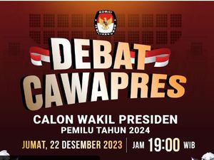 Jam Berapa Debat Kedua Capres-Cawapres 2024? Ini Jadwal, Tema dan Formatnya Jam Berapa Debat Kedua Capres-Cawapres 2024? Ini Jadwal, Tema dan Formatnya
