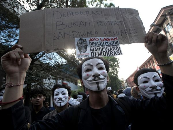 Mahasiswa di Tangerang Gelar Aksi Mimbar Rakyat