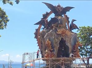 Patung Kelelawar di Goa Lawah Bakal Jadi Ikon Baru Klungkung