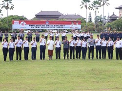 Jelang Nataru, Pemkab Badung Gelar Apel Persiapan