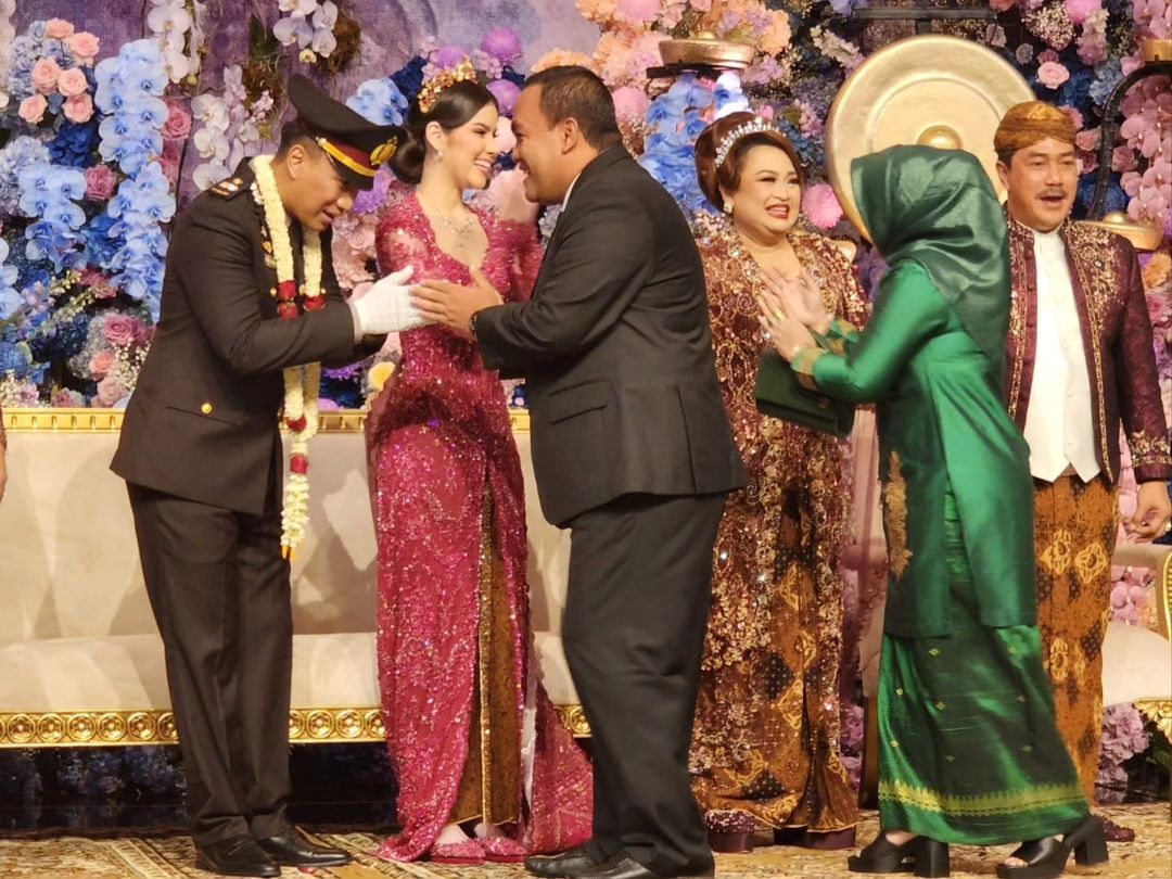Pernikahan Anak Wakapolri Agus Andrianto