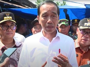 Kunjungi Pasar Waru, Jokowi Sebut Harga Cabai-Bawang Merah Sangat Baik