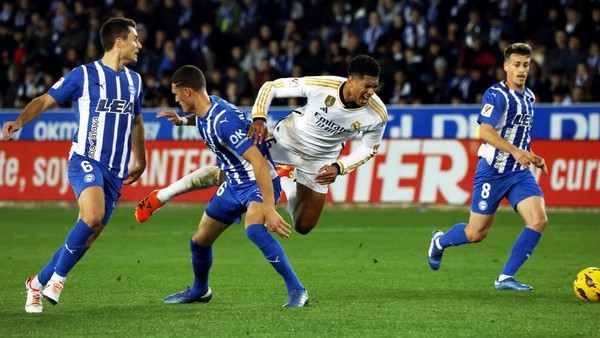 Alaves Vs Real Madrid: 10 Pemain Los Blancos Menang Dramatis