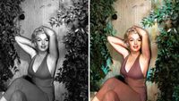 Foto Seksi Hitam Putih Marilyn Monroe Dkk Disulap AI Jadi Berwarna