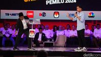 Gibran Vs Imin soal Tips Bangun Solo, Mic Cak Imin Jatuh