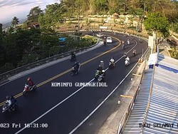 Jelang Long Weekend, Lalin Jalan Wonosari Masih Lancar Dab!