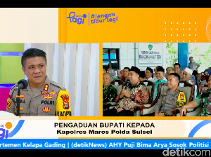 Bupati Apresiasi Kinerja Kapolres Maros, Titip Pengamanan Libur Nataru Bupati Apresiasi Kinerja Kapolres Maros, Titip Pengamanan Libur Nataru
