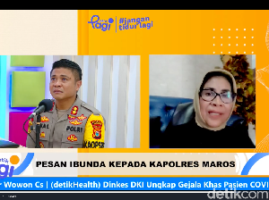 Pesan Ibunda ke Kapolres Maros di Hari Ibu: Jaga Anggotamu Pesan Ibunda ke Kapolres Maros di Hari Ibu: Jaga Anggotamu