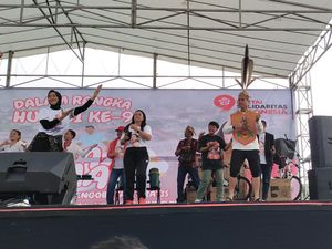 Kaesang Minta Dukungan Warga Palangka Raya untuk Gibran di Pilpres 2024
