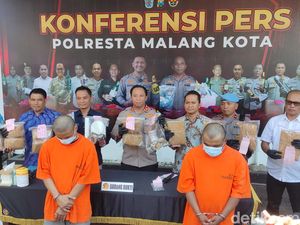 Pengedar Jaringan Sumatera di Malang Dibongkar, Ganja 11 Kg Diamankan
