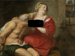 Cerita di Balik Lukisan Cimon dan Pero, Seorang Anak yang Menyusui Ayahnya