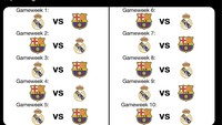 Kalau pesertanya cuma dua, Super League cuma memainkan El Clasico nih! Foto: dok. Internet/X (Twitter)
