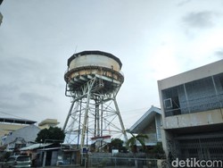 Menara Air Prujakan yang Jadi Bagian Penting Kereta di Cirebon