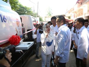 Desy Nike Ria Sumbangkan Canon Misty Truck untuk Atasi Polusi