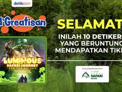 Selamat! Inilah 10 Pemenang Tiket Taman Safari Malam Gratis