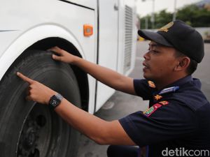 Pemeriksaan Kelayakan Bus AKAP Terus Dilakukan