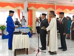 Pj Bupati Flores Timur Lantik Pedo Maran Jadi Sekda Definitif