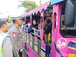 Odong-odong Dilarang Melintas di Jalan Protokol Sidoarjo saat Libur Nataru