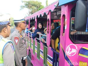 Odong-odong Dilarang Melintas di Jalan Protokol Sidoarjo saat Libur Nataru