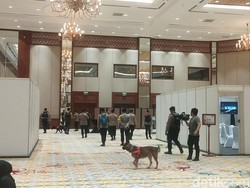 Polisi Mulai Sterilisasi JCC Senayan Jelang Debat Cawapres
