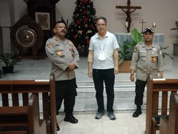 Polisi Beri Pengamanan Ekstra 4 Gereja di Kebayoran Baru Jelang Natal