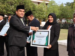 7 Kepala OPD di Blora Terima Penghargaan dari Bupati