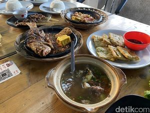 Nikmatnya Menyantap Sambal Bakar Pedas di Pasirhalang Sukabumi