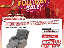 Hanya di Transmart Full Day Sale! Beli Kursi Santai Bisa Hemat Rp 2 Juta